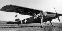 Kép a Fieseler Fi 156 Storch típusú, R.111 oldalszámú gépről.