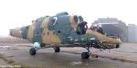 3. kép a Mil Mi-24 típusú, 715 oldalszámú gépről.